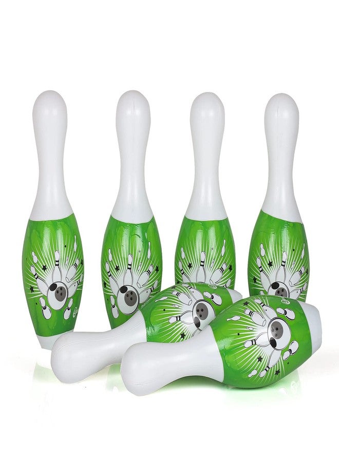 HIGHROOF® Bowling Game for Kids 6 Pin 1 Balls Bowling Set for Kids Games Indoor Outdoor Play for Boys Girls Green - Image 4